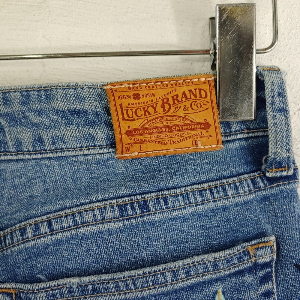 Lucky Brand Embroidered Jeans - Picture 12 of 14